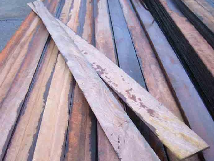 Piquet et latte en azobé Piquet et latte en azobé